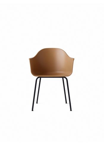 MENU - Puheenjohtaja - Harbour Dining Chair / Black Steel Base - Khaki