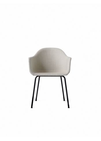 MENU - Sedia - Harbour Dining Chair / Black Steel Base - Upholstery: Remix 233