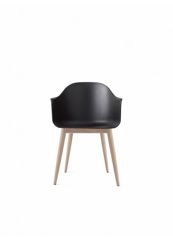 MENU - Puheenjohtaja - Harbour Dining Chair / Natural Oak Base - Black