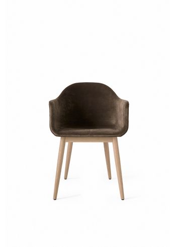 MENU - Puheenjohtaja - Harbour Dining Chair / Natural Oak Base - Upholstery: City Velvet CA 7832/078