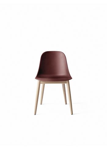 MENU - Sedia - Harbour Dining Chair / Natural Oak Base - Burned Red