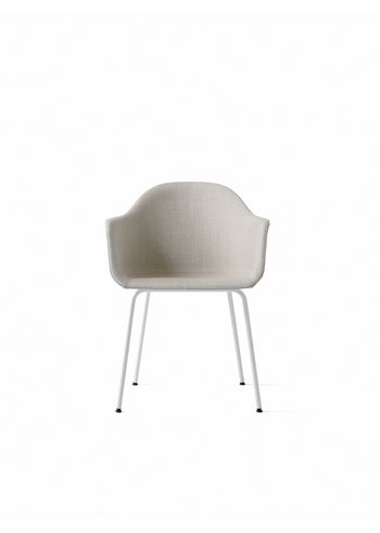 MENU - Chair - Harbour Dining Chair / Light Grey Steel Base - Upholstery: Remix 233