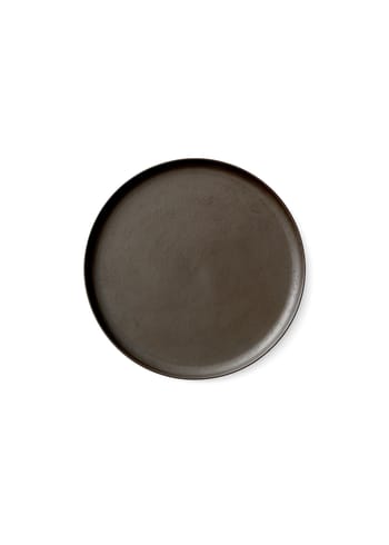 MENU - Tallerken - NNDW - Plate - Dark Glazed - Ø27,5