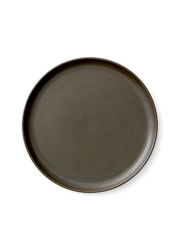 MENU - Teller - NNDW - Plate/Dish - Dark Glazed - Ø23