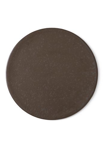 MENU - Plate - NNDW - Plate/Lid - Dark Glazed - Ø21,5