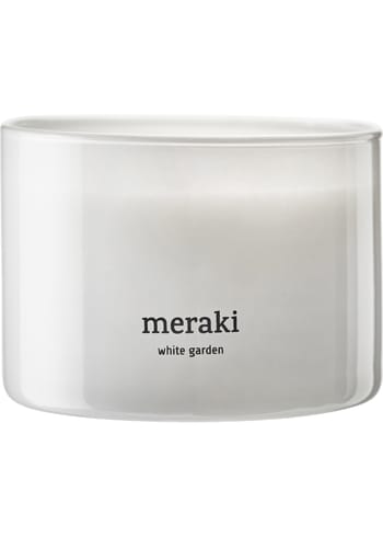 Meraki - Tuoksukynttilät - Duftlys, White Garden - White