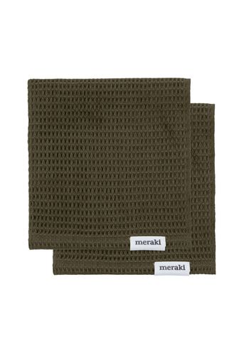 Meraki - Gant de toilette - Dishcloth, Pumila - Army green