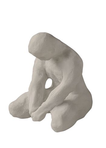 Mette Ditmer - Papperskorg - ART PIECE Meditating Man - Off-white