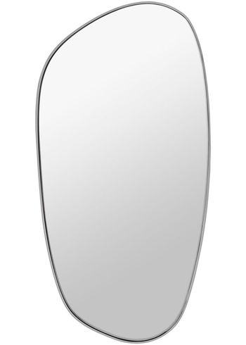 Mette Ditmer - Peili - FIGURA Mirror, large - Sand Grey - Large