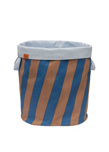 Mette Ditmer - Wäschekorb - NOVA ARTE Laundry Bag - Cobalt / Blush