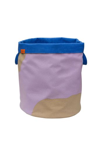 Mette Ditmer - Vasketøjskurv - NOVA ARTE Laundry Bag - Sand / Lilac