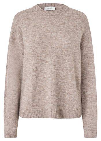 Modström - Strickware - TreeMD O-Neck - Beige Melange