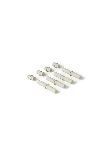 MODU - Giocattoli - 8x Connector Pegs - Dusty Green