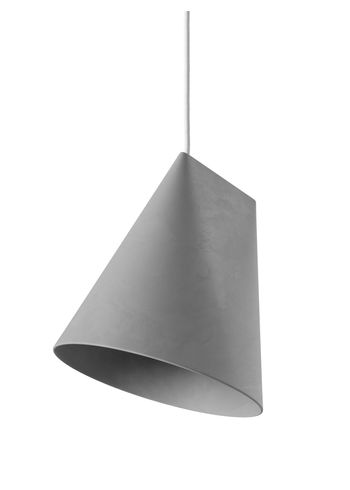 MOEBE - Lamp - Ceramic Pendant - Wide - Light Grey