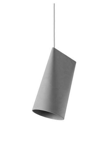 MOEBE - Lamppu - Ceramic Pendant - Narrow - Light Grey
