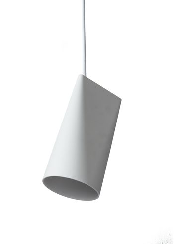 MOEBE - Lamppu - Ceramic Pendant - Narrow - White