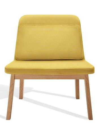 Møbel Copenhagen - Loungesessel - Lean Lounge Chair - Base: Oiled Oak / Upholstery: Hallingdal 407