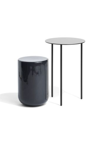 Møbel Copenhagen - Sivupöytä - Pair Table - Metal: Black / Ceramic: Black - Small