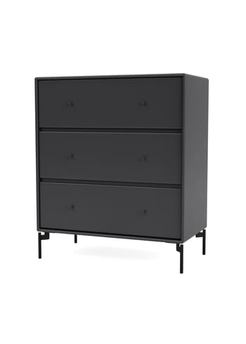 Montana - Commode - CARRY - With black legs - Anthracite