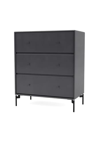 Montana - Commode - CARRY - With black legs - Coal