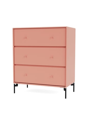 Montana - Dressoir - CARRY - With black legs - Rhubarb