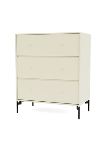 Montana - Commode - CARRY - With black legs - Vanilla