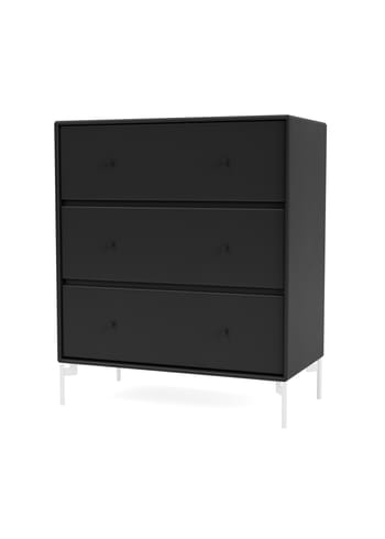 Montana - Commode - CARRY - With white legs - Black