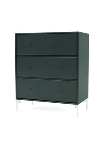 Montana - Dressoir - CARRY - With white legs - Black Jade