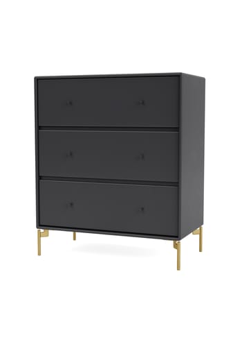 Montana - Commode - CARRY - With brass legs - Anthracite