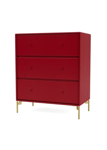 Montana - Dresser - CARRY - With brass legs - Beetroot