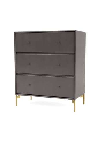 Montana - Dressoir - CARRY - With brass legs - Coffee