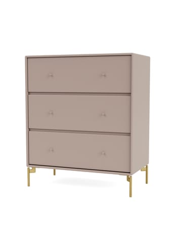 Montana - Dresser - CARRY - With brass legs - Mushroom