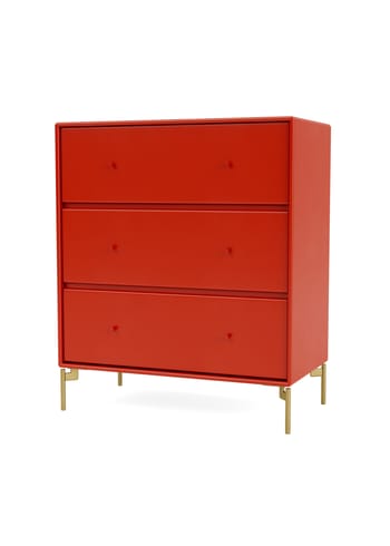 Montana - Dressoir - CARRY - With brass legs - Rosehip