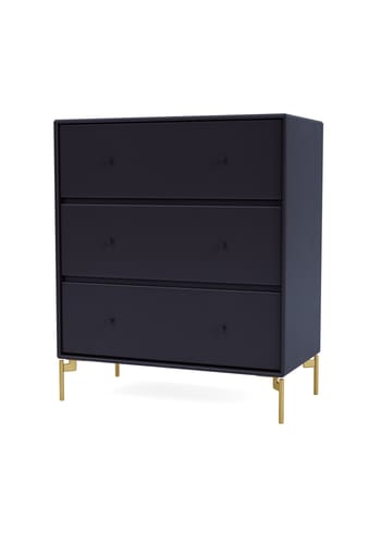 Montana - Commode - CARRY - With brass legs - Shadow