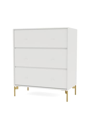 Montana - Dresser - CARRY - With brass legs - White