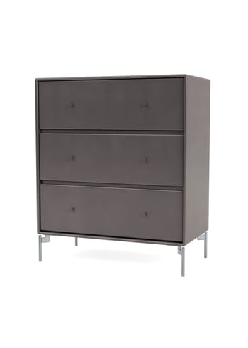 Montana - Dressoir - CARRY - With chrome legs - Coffee