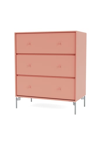 Montana - Dressoir - CARRY - With chrome legs - Rhubarb