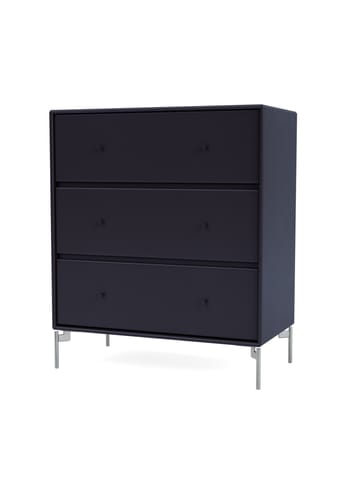 Montana - Dresser - CARRY - With chrome legs - Shadow