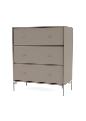 Montana - Dressoir - CARRY - With chrome legs - Truffle