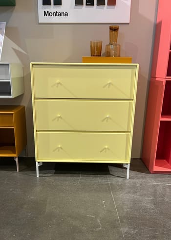 Montana - Dresser - CARRY - With white legs - Camomile - Exhibition Model