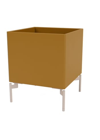 Montana - Cajas de almacenamiento - Colour Box I – S6161 - With Mushroom Legs - Amber