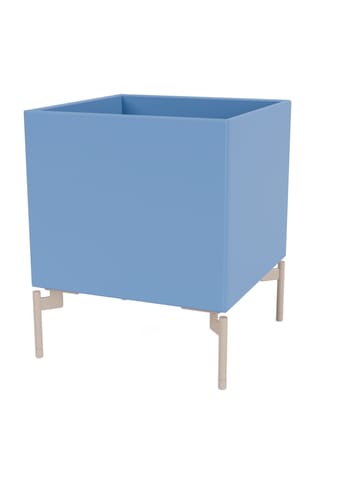 Montana - Cajas de almacenamiento - Colour Box I – S6161 - With Mushroom Legs - Azure