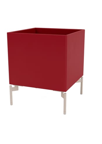 Montana - Storage boxes - Colour Box I – S6161 - With Mushroom Legs - Beetroot
