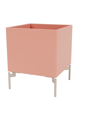 Montana - Cajas de almacenamiento - Colour Box I – S6161 - With Mushroom Legs - Rhubarb