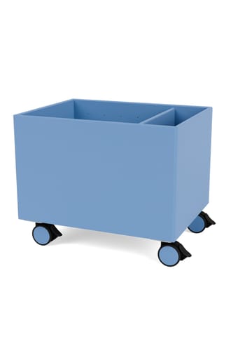 Montana - Storage boxes - Colour Box III – S1162 - Med Hjul - Azure