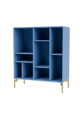 Montana - Display - Compile - With brass legs - Azure