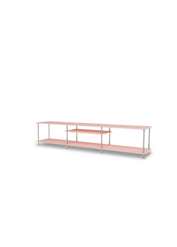 Montana - Sistema di scaffalature - Montana Free 111010 - Frame: 44c-chrome - 167 Ruby