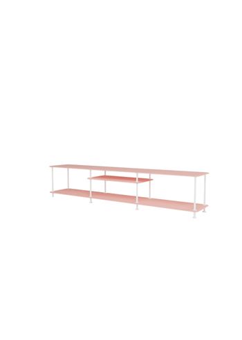 Montana - Shelving system - Montana Free 111010 - Frame: Newwhite - 167 Ruby