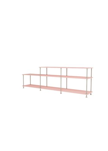 Montana - Shelving system - Montana Free 111220 - Frame: Fennel - 167 Ruby