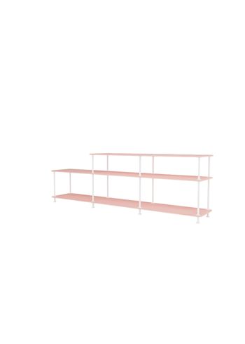 Montana - Shelving system - Montana Free 111220 - Frame: Newwhite - 167 Ruby